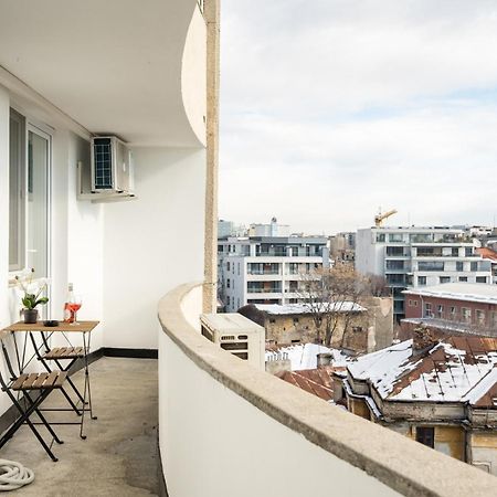 City View Apartment With Private Balcony Bükreş Dış mekan fotoğraf