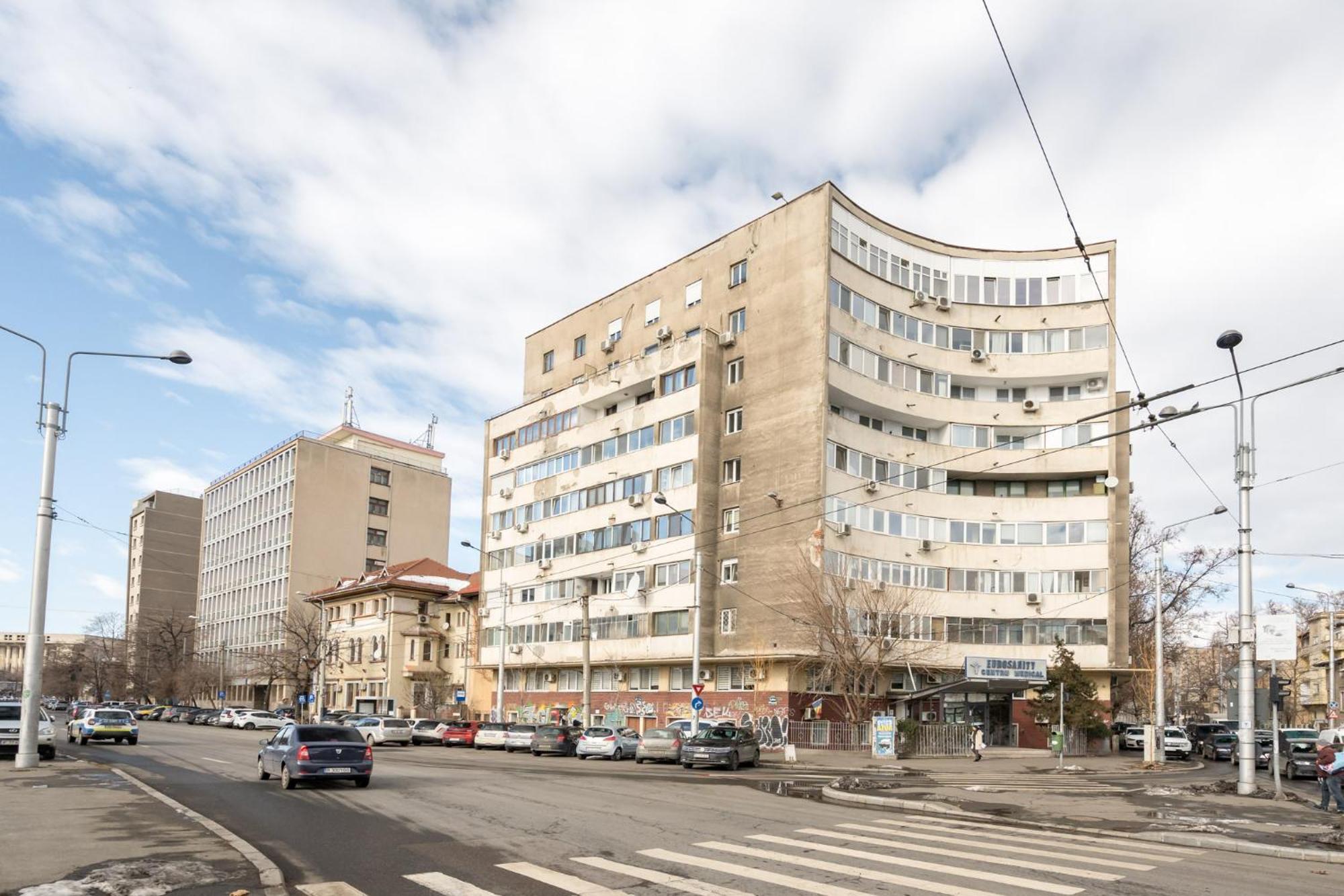 City View Apartment With Private Balcony Bükreş Dış mekan fotoğraf
